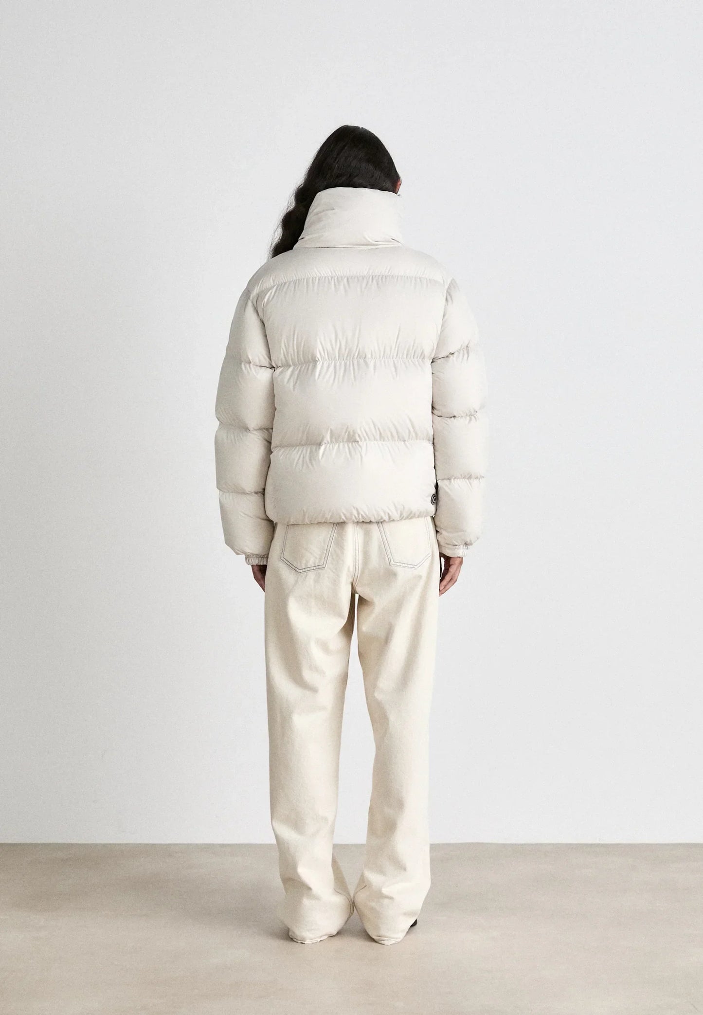 COLMAR DONNA BIANCO CORTO COLLO ALTO