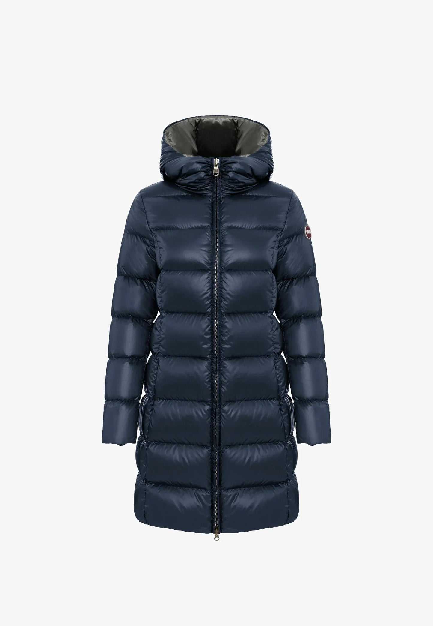 COLMAR DONNA BLU LUNGO CON CAPPUCCIO