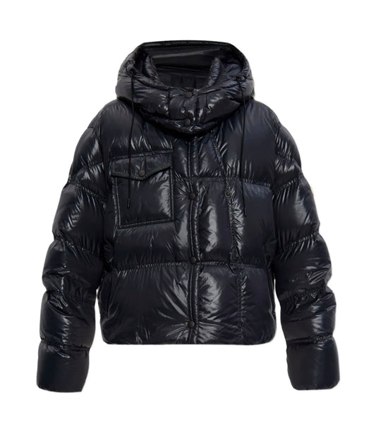 GUBBINO MONCLER DONNA NERO CORTO